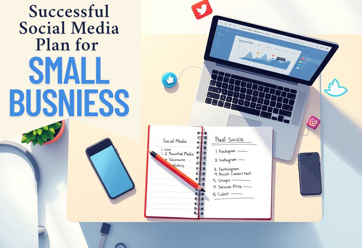 Successful Social Media Plan for Small Businesses image
