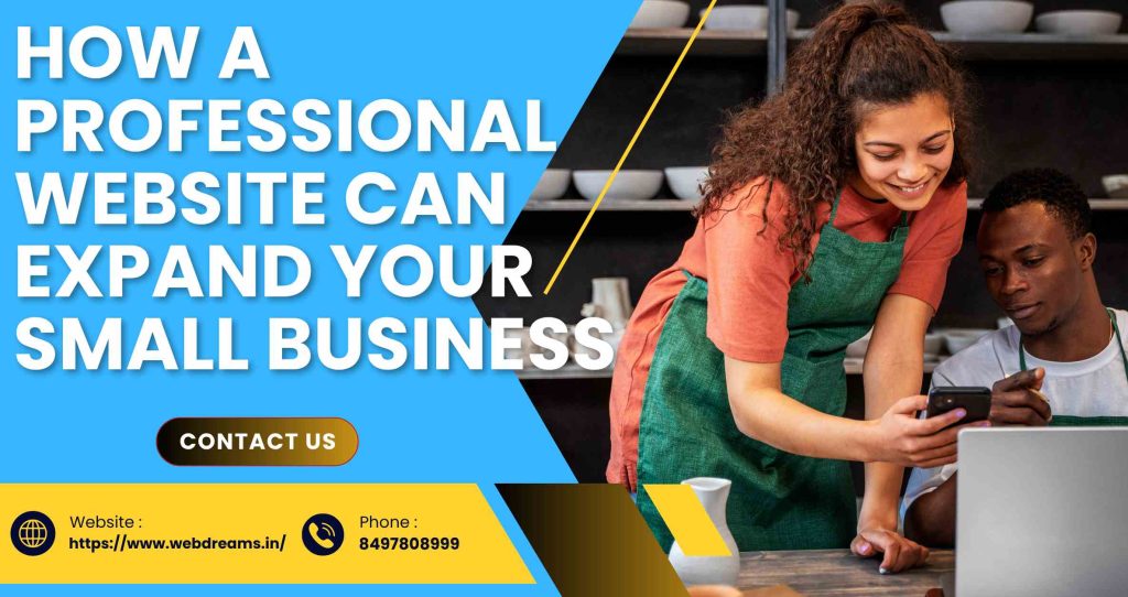 How a Professional Website Can Expand Your Small Business