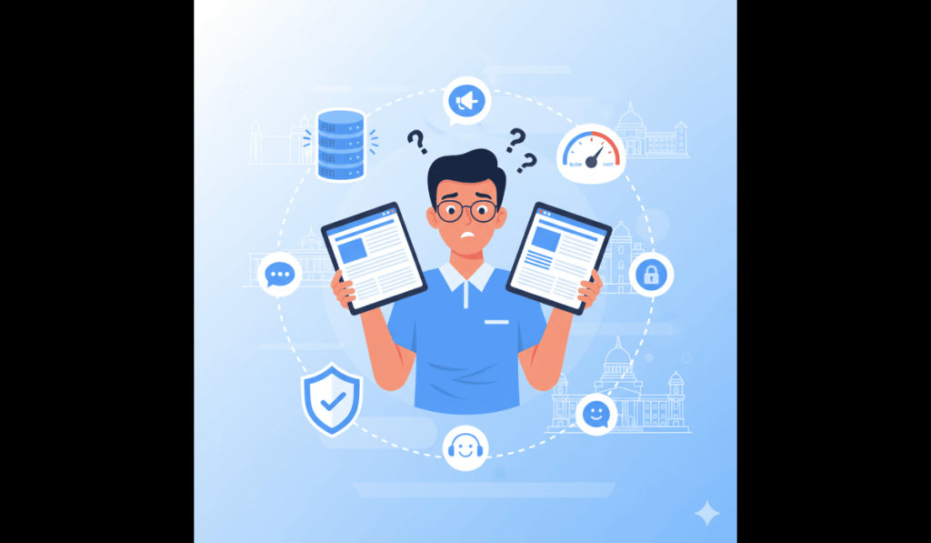 Hosting Mistakes in Bangalore: 7 Common Problems and Simple Fixes by WebDreams