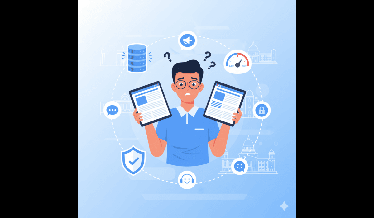 Hosting Mistakes in Bangalore: 7 Common Problems and Simple Fixes by WebDreams