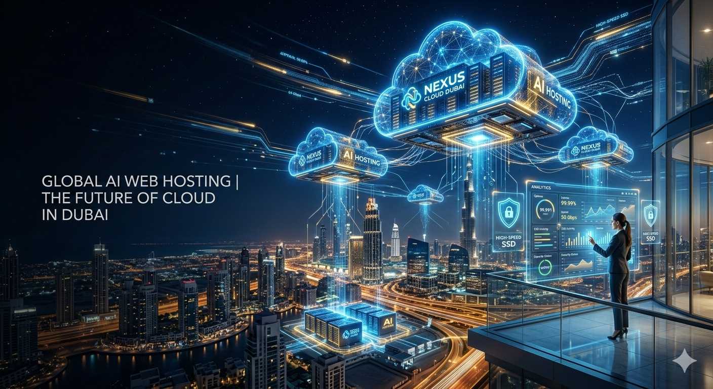 AI Web Hosting in Dubai 2026 | Affordable & Secure Hosting – Webdreams India