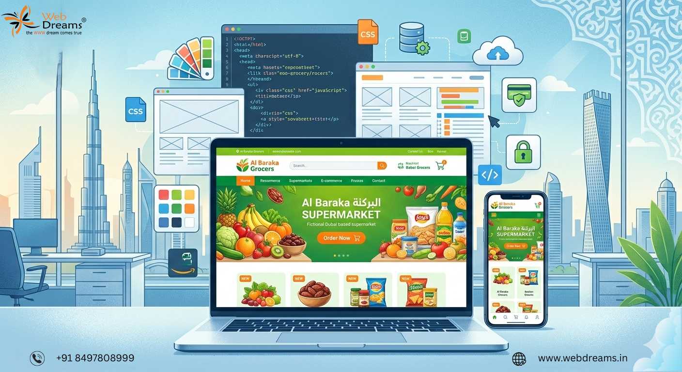 Best Website Design Company in Dubai for Small Businesses | Webdreams India