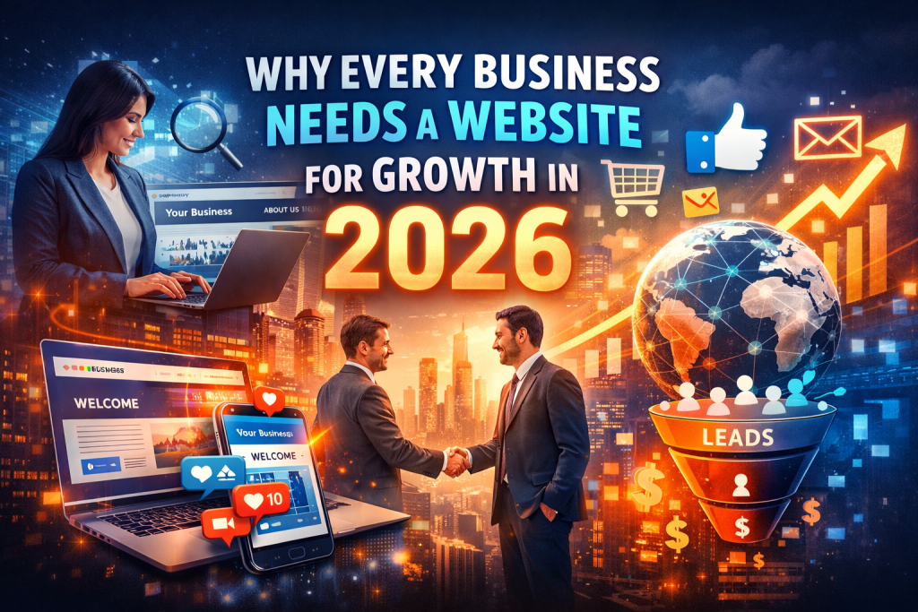 Why Every Business Needs a Website in 2026: 10 Powerful Reasons to Grow Online