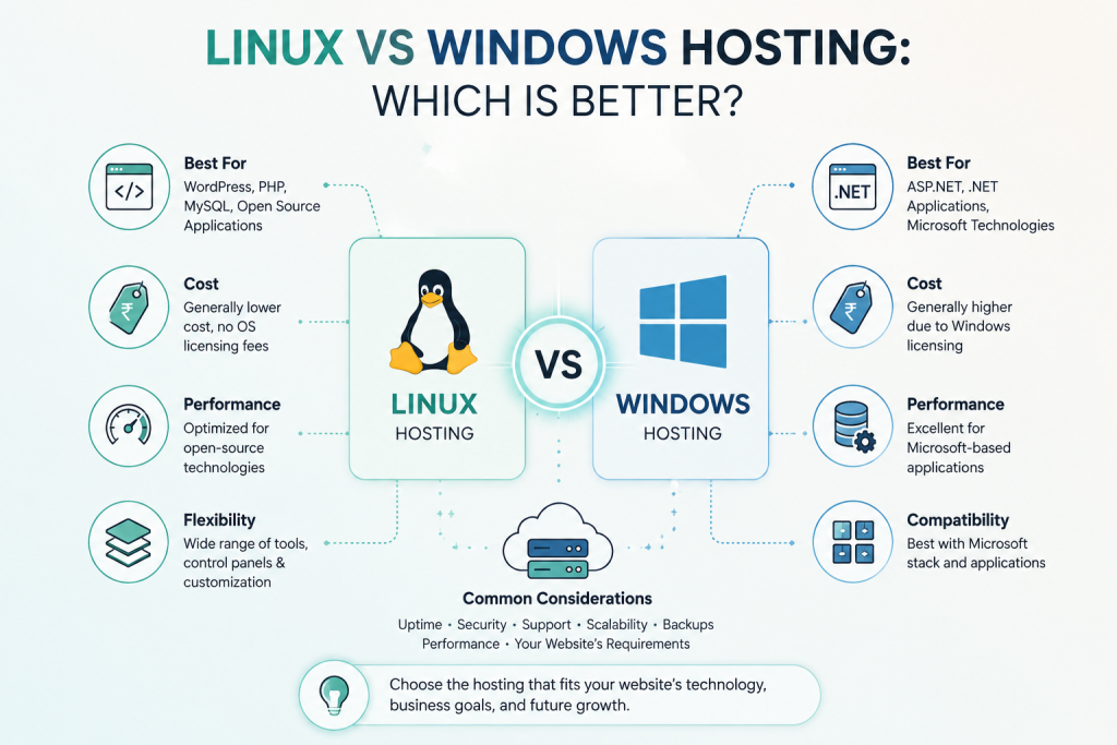 Linux vs Windows Hosting: Which Is Better?