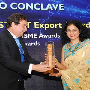 honored  for High Performing Woman IT Entrepreneur (STPI) award