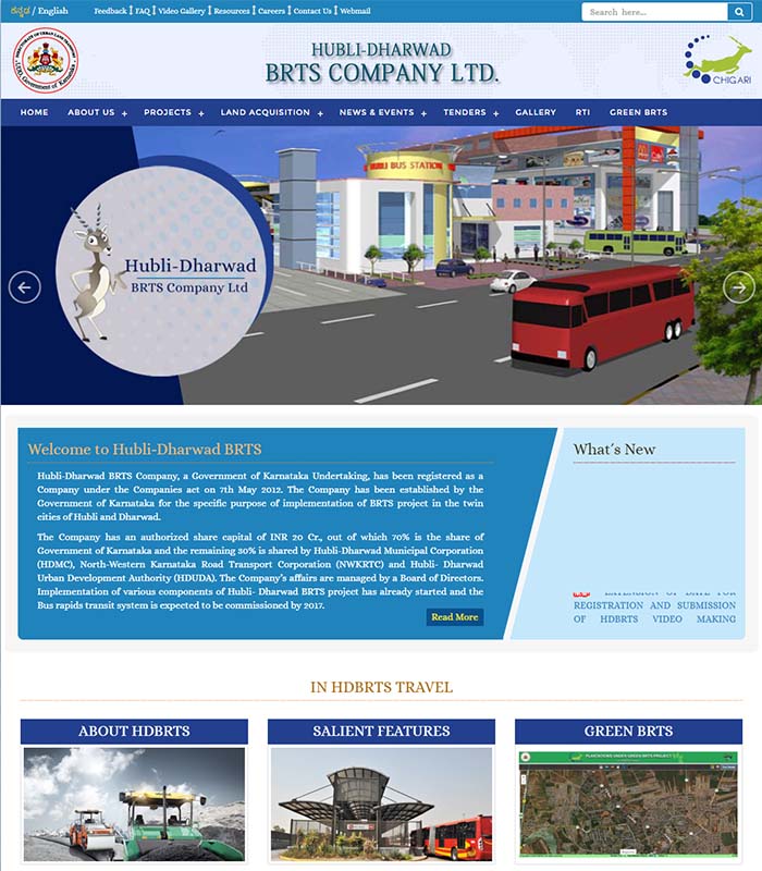 Hubli-Dharwad BRTS Company