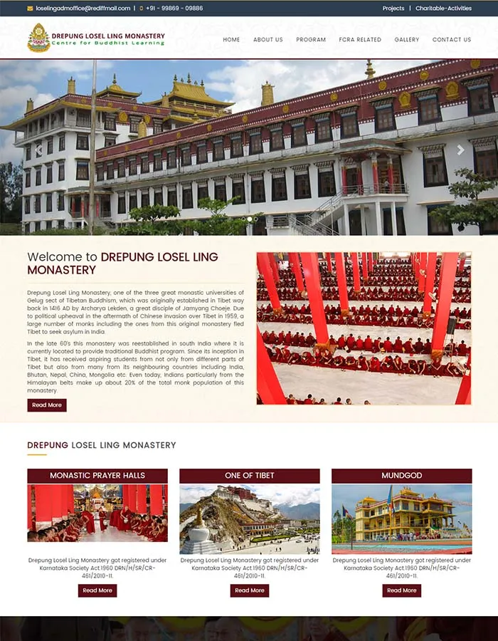 Drepung Losel Ling Monastery