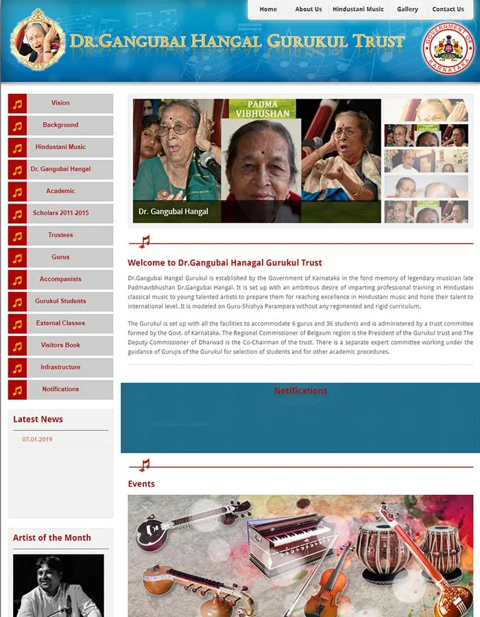 Dr.Gangubai Hanagal Gurukul Trust