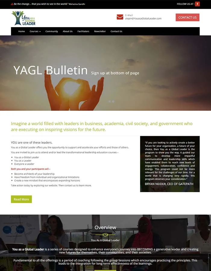 You as a global leader